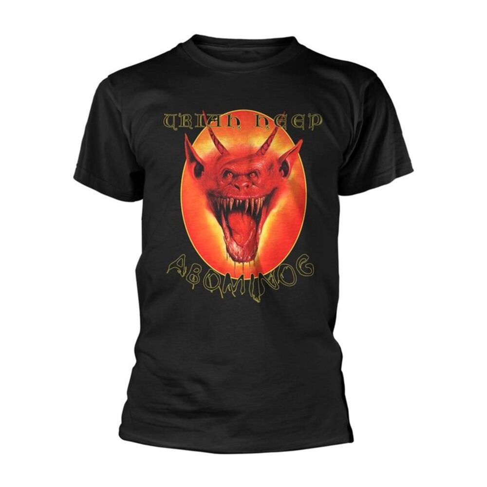 Uriah Heep Unisex Adult Abominog T-Shirt / Black